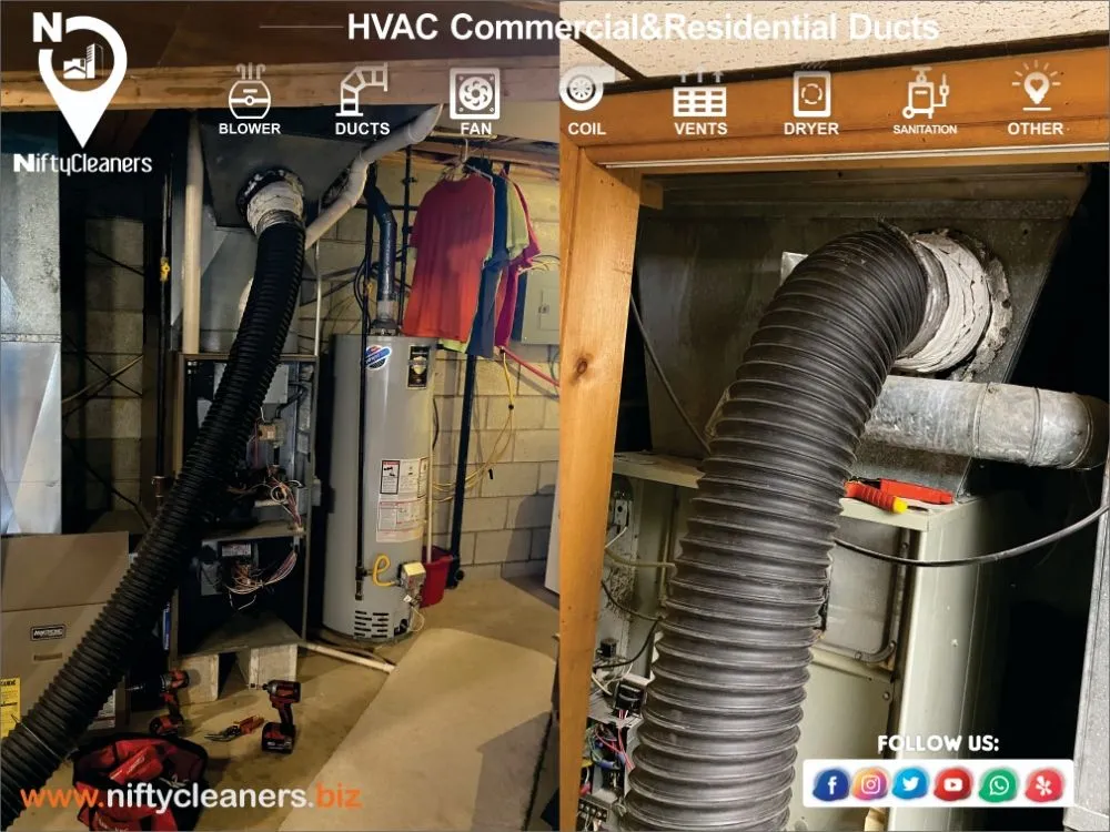 Slide of NiftyCleaners HVAC Commercial & Residential Ducts