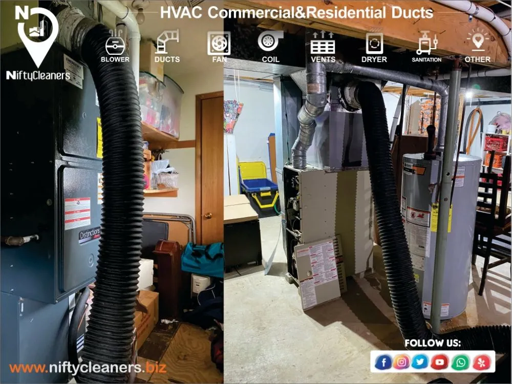 Slide of NiftyCleaners HVAC Commercial & Residential Ducts