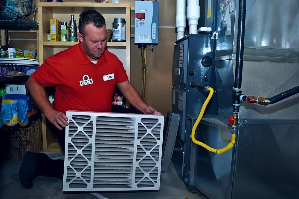 Slide of Ninja Plumbing, Heating and Air