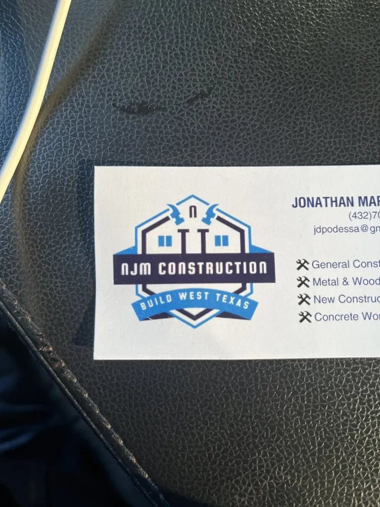 Slide of NJM Construction