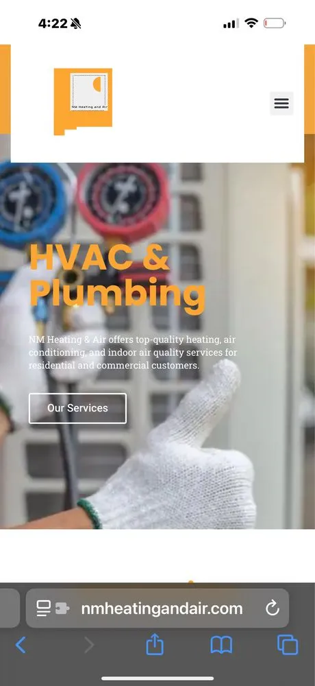 Slide of NM Heating and Air