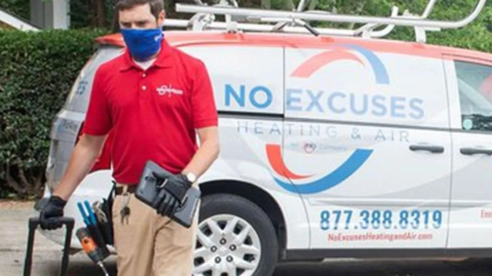 Slide of No Excuses Heating & Air