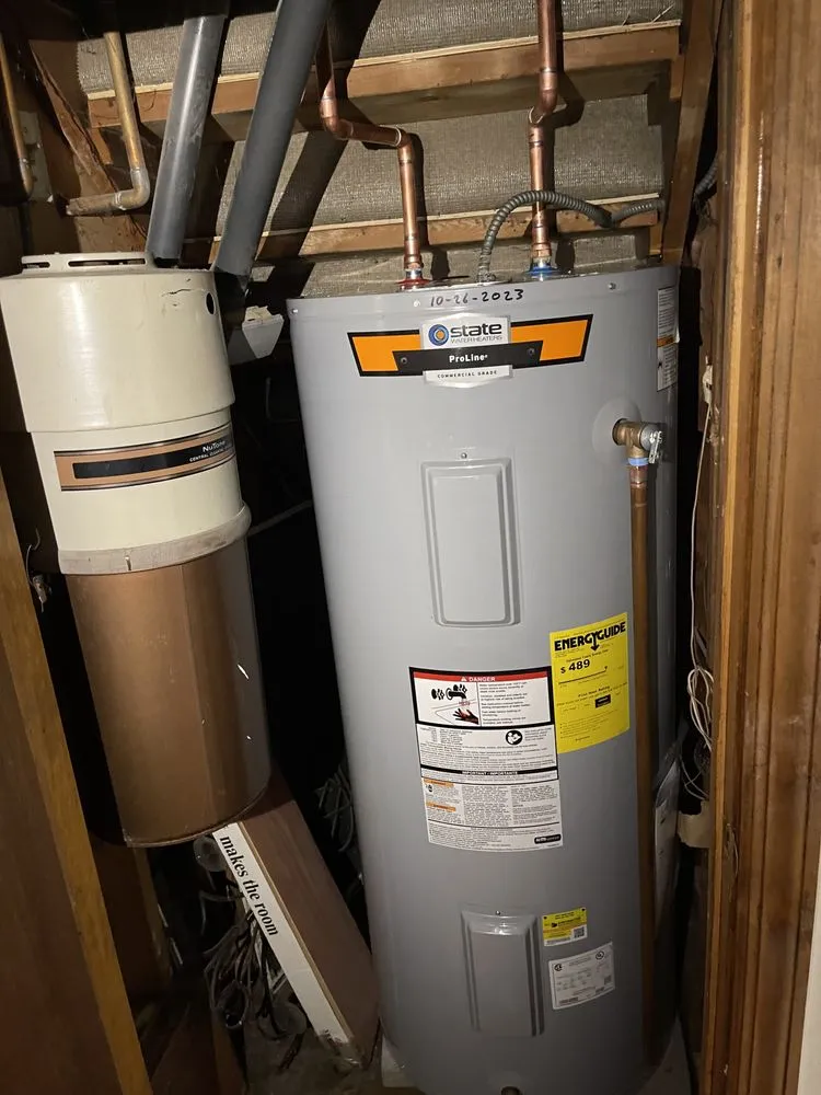 Slide of No Limit Heating and Plumbing