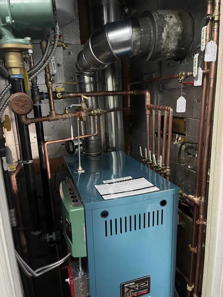 Slide of No Limit Heating and Plumbing