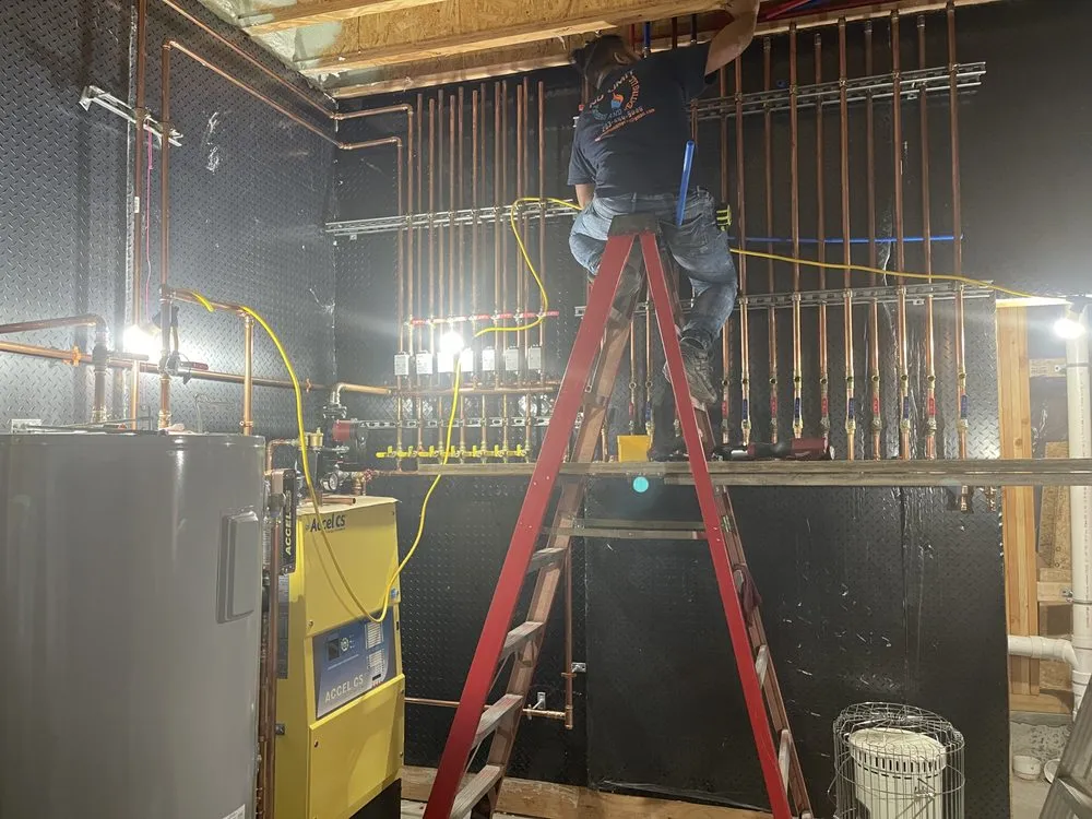 Slide of No Limit Heating and Plumbing