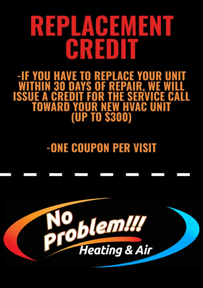 Slide of No Problem Heating and Air