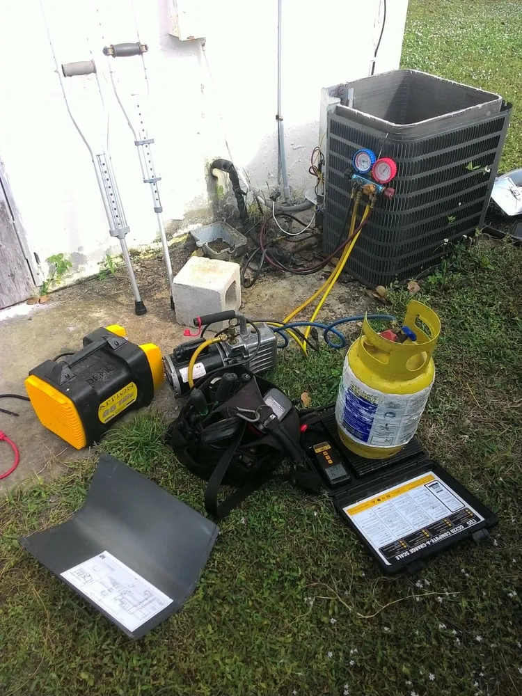 Slide of No Sweat Heating & Cooling