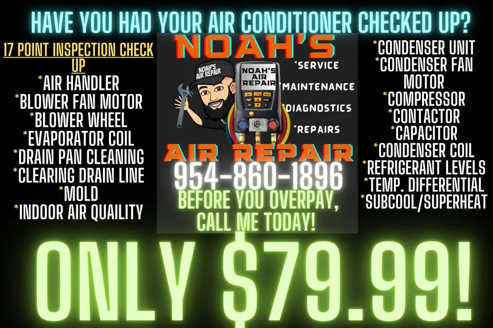 Slide of Noah's Air Repair