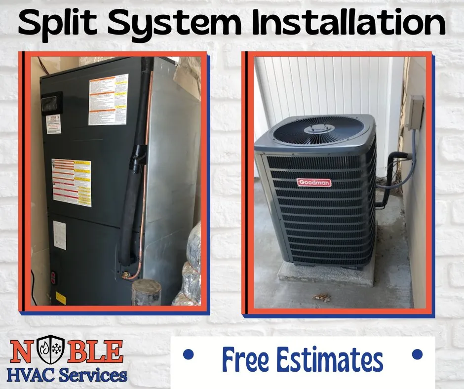 Slide of Noble HVAC Services