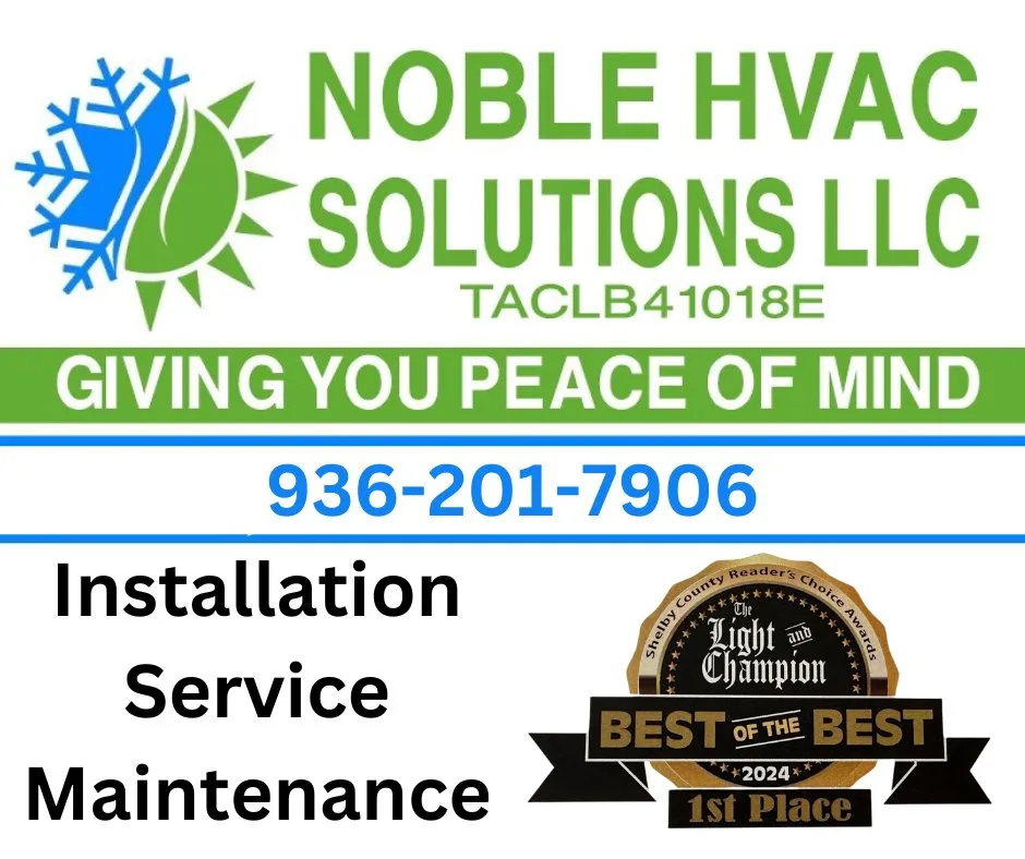 Slide of Noble HVAC Solutions
