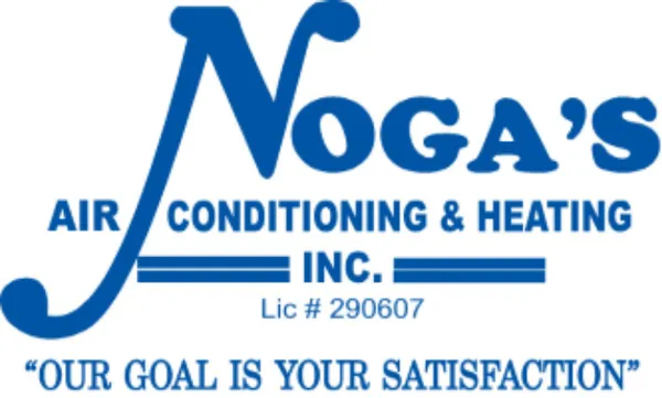 Noga's Air Conditioning & Heating Logo