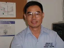 Slide of Norman Liu Service