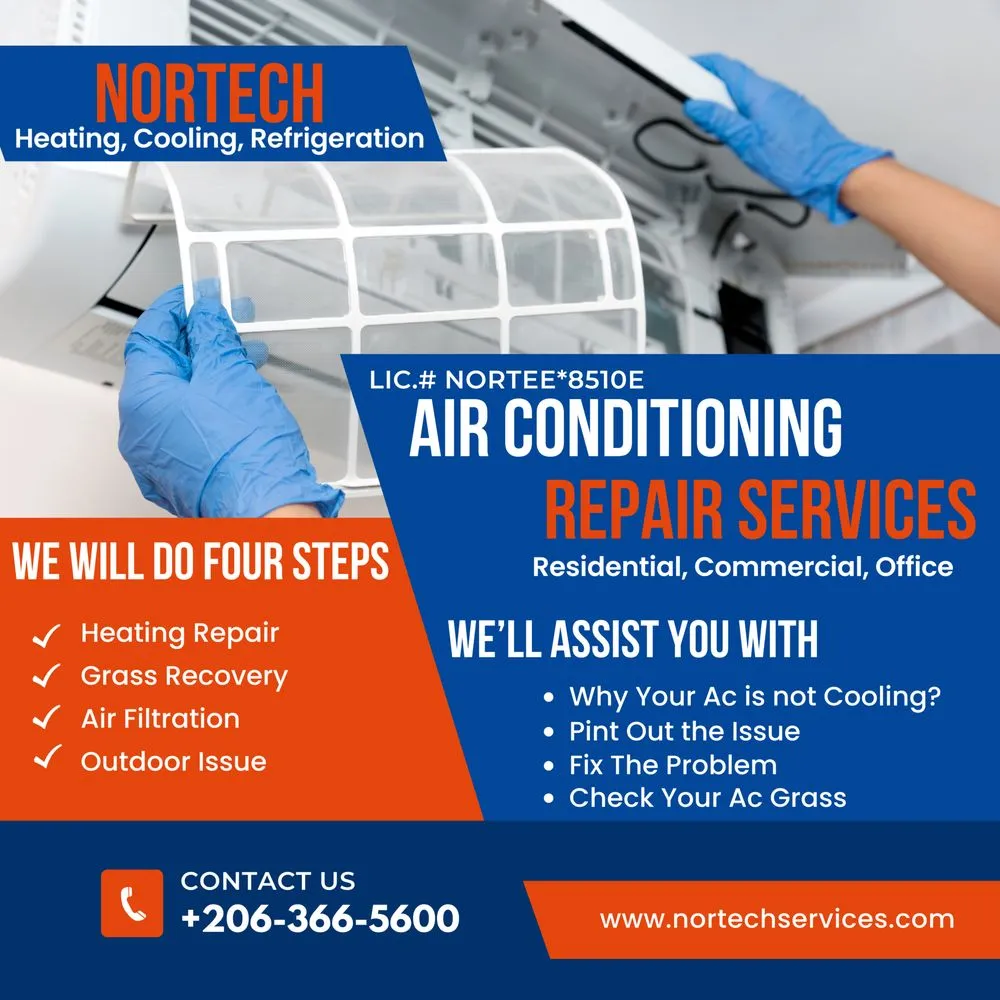 Slide of Nortech Heating, Cooling & Refrigeration