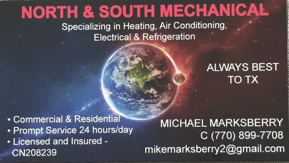 Slide of North and South Mechanical