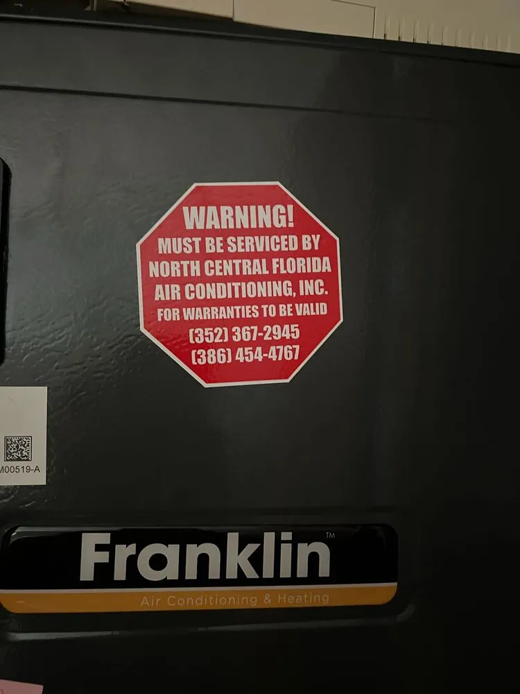 Slide of North Central Florida Air Conditioning