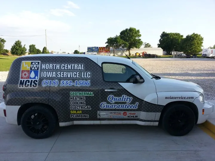 Slide of North Central Iowa Service