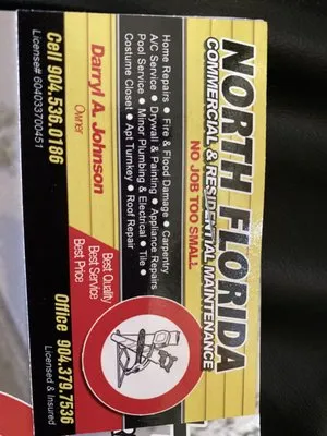 North Florida commercial and residential maintenance Logo