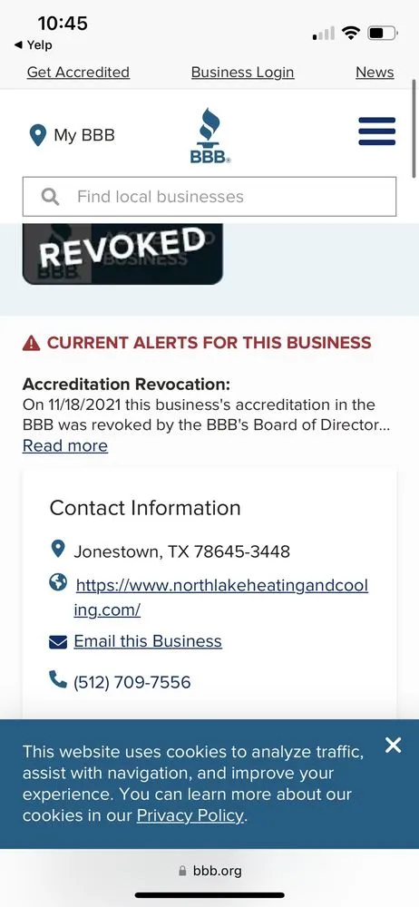 Slide of North Lake Heating & Cooling