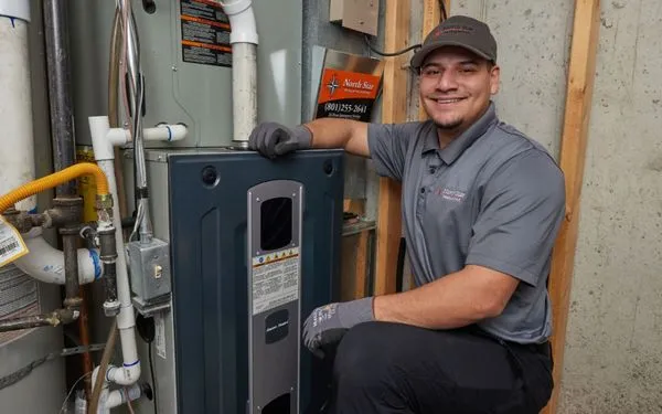 North Star Heating & Air Conditioning Logo