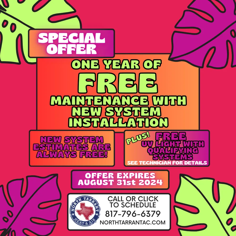 Slide of North Tarrant Heat & Air