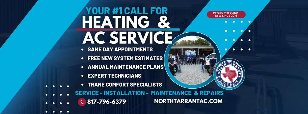 Slide of North Tarrant Heat & Air