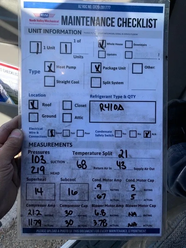 Slide of North Valley Mechanical