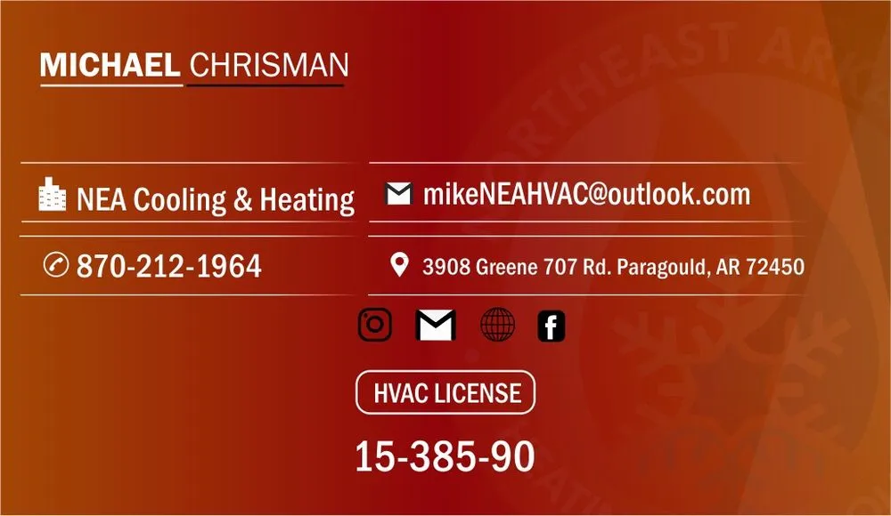 Slide of Northeast Arkansas Heating & Cooling