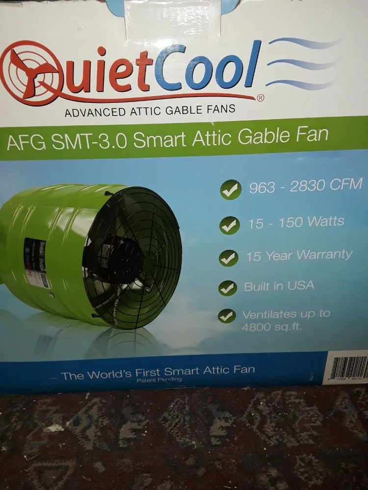 Slide of Northern California Whole House Fans