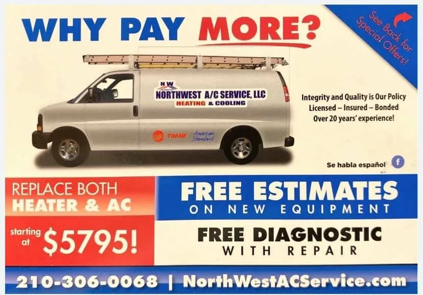 Slide of NorthWest A/C Service