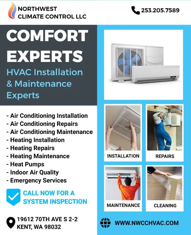 Slide of Northwest Climate Control