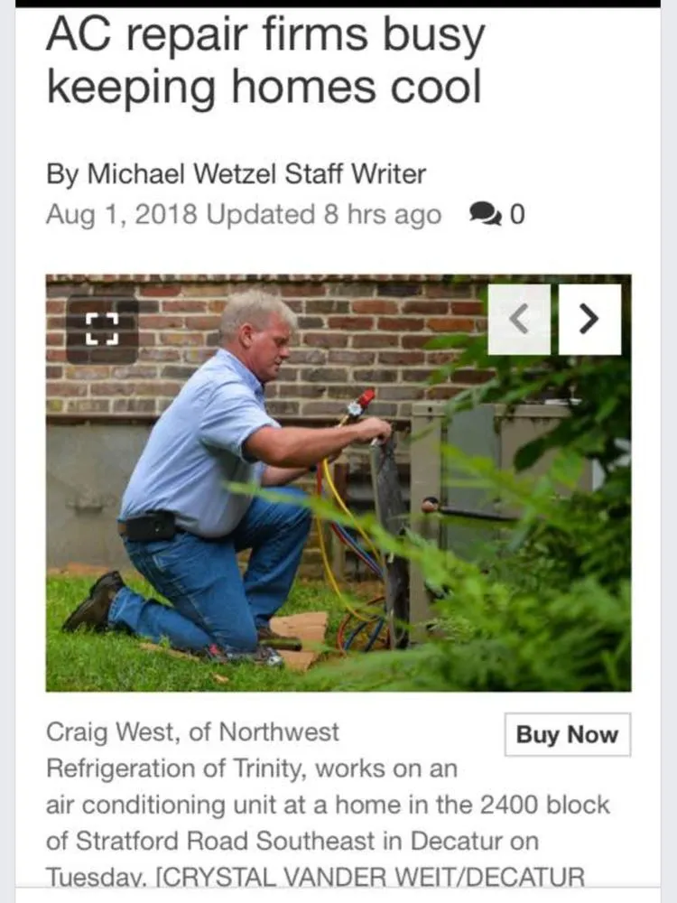 Slide of NorthWest Refrigeration