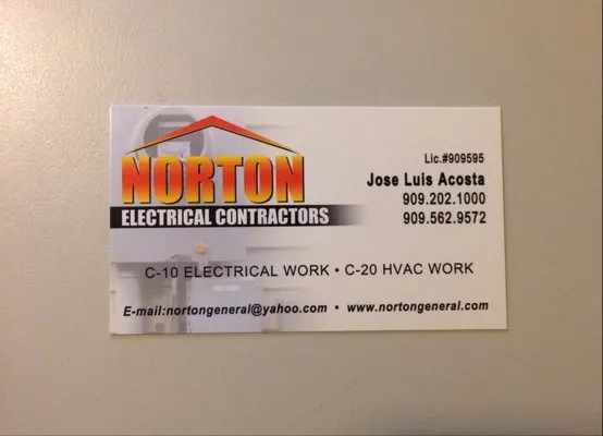 Norton Heating A/c and Electrical Logo