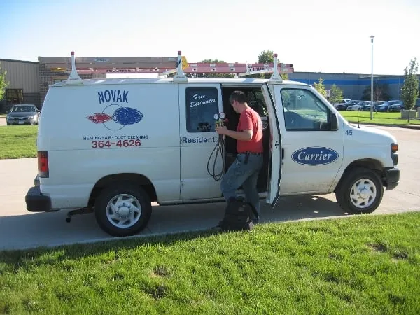 Slide of Novak Heating and Cooling