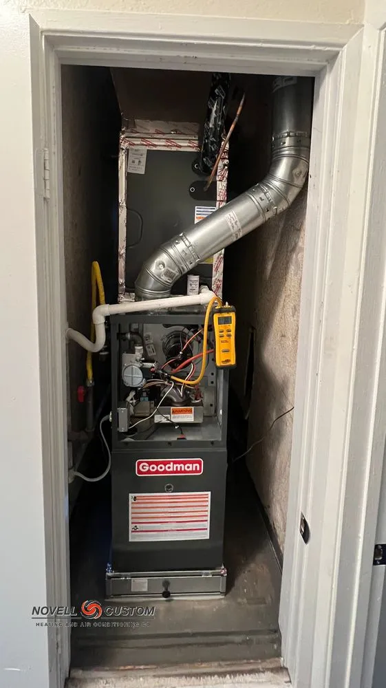 Slide of Novell Custom Heating & Air Conditioning