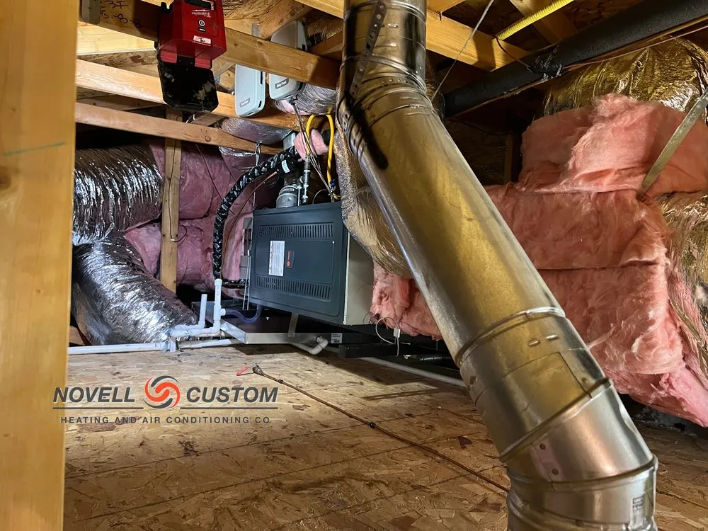 Slide of Novell Custom Heating & Air Conditioning