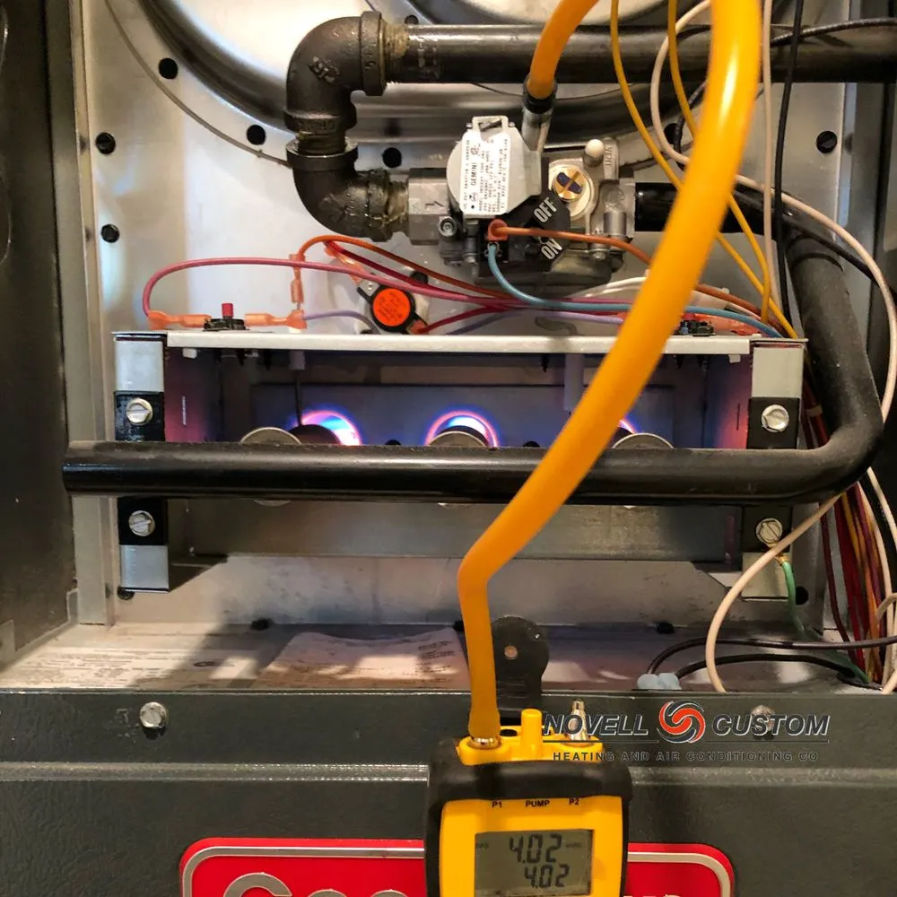 Slide of Novell Custom Heating & Air Conditioning