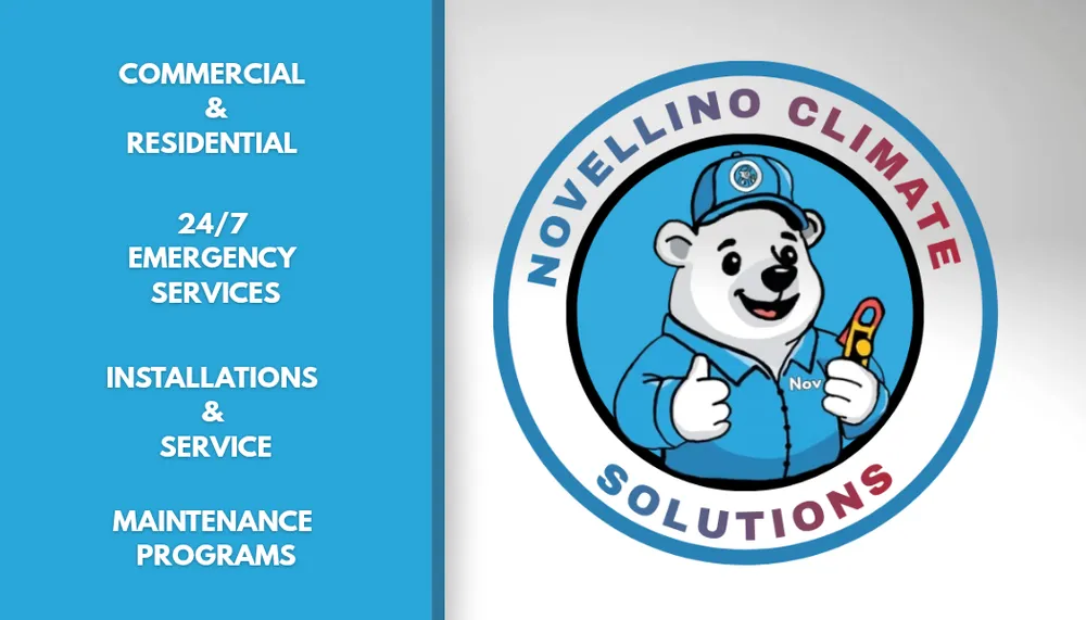 Slide of Novellino Climate Solutions