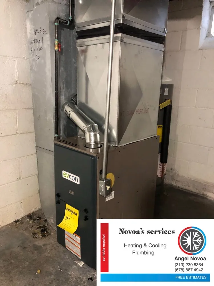 Slide of Novoa’s Services