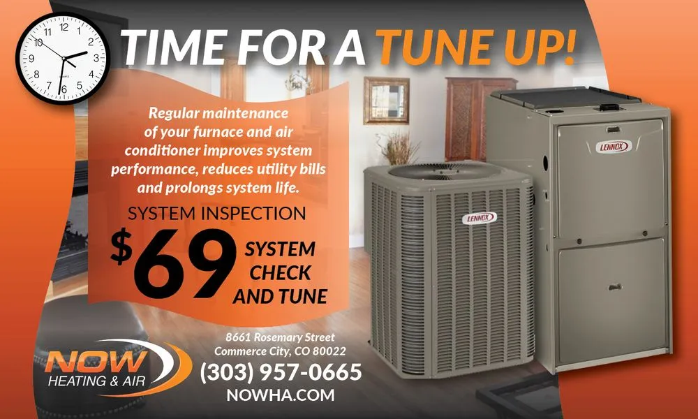 Slide of Now Heating & Air