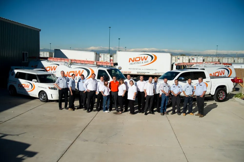 Slide of Now Heating And Air