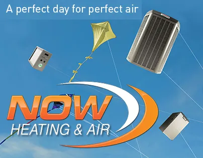 Slide of Now Heating And Air