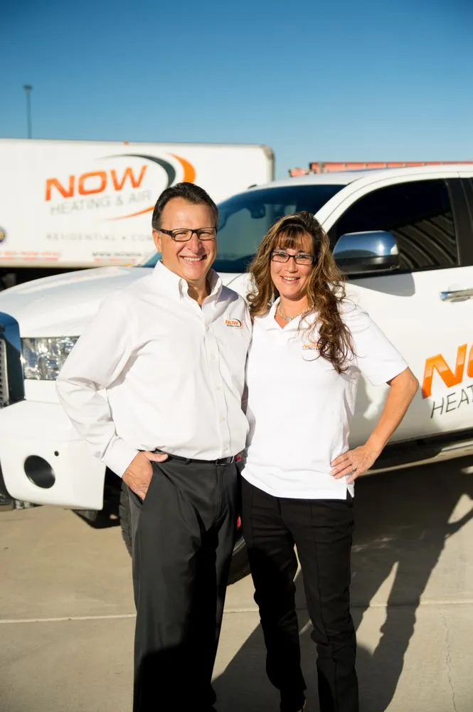 Slide of Now Heating And Air