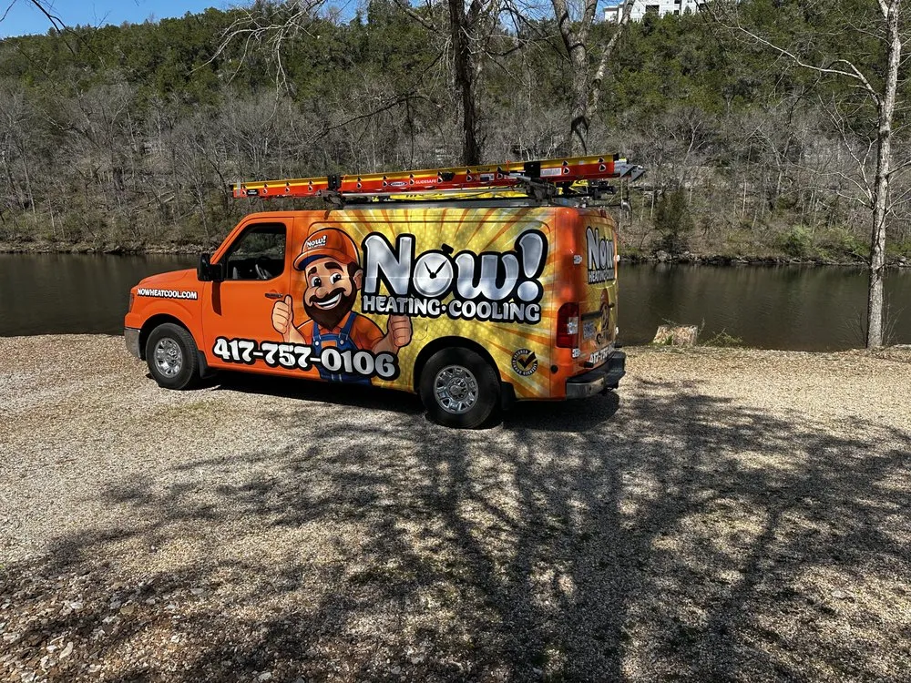 Slide of Now Heating and Cooling