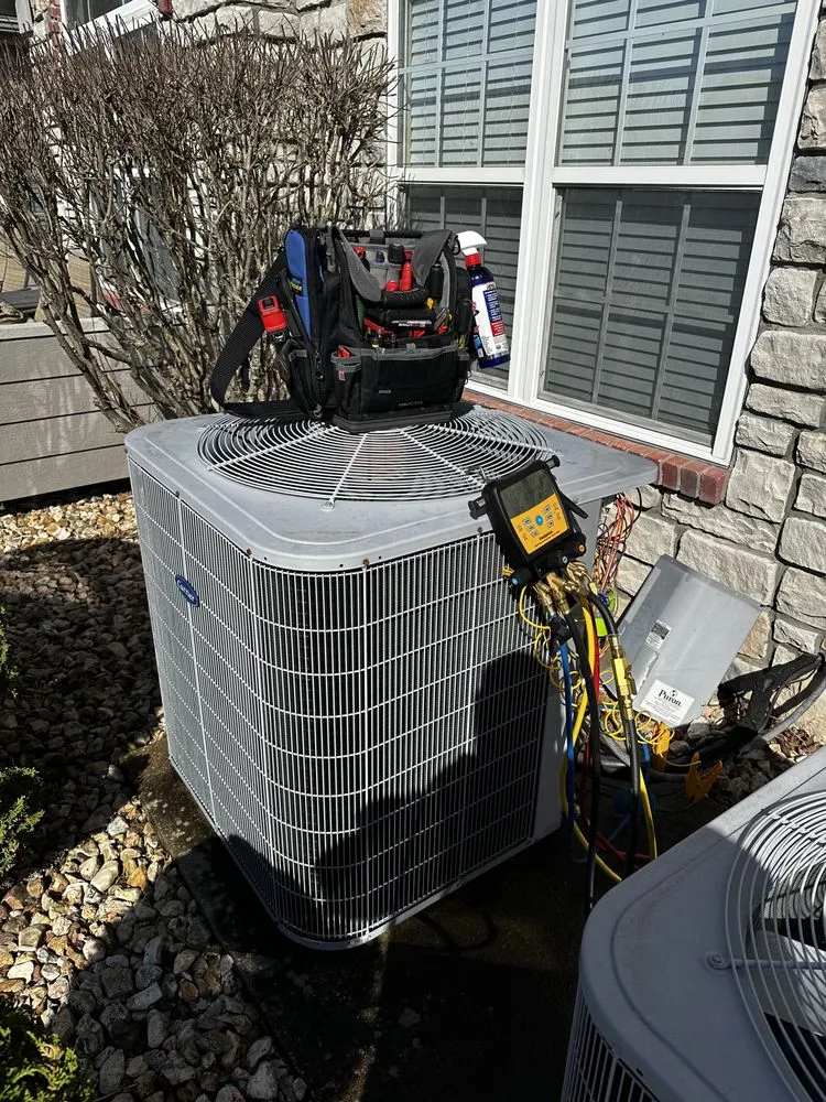 Slide of Now Heating and Cooling