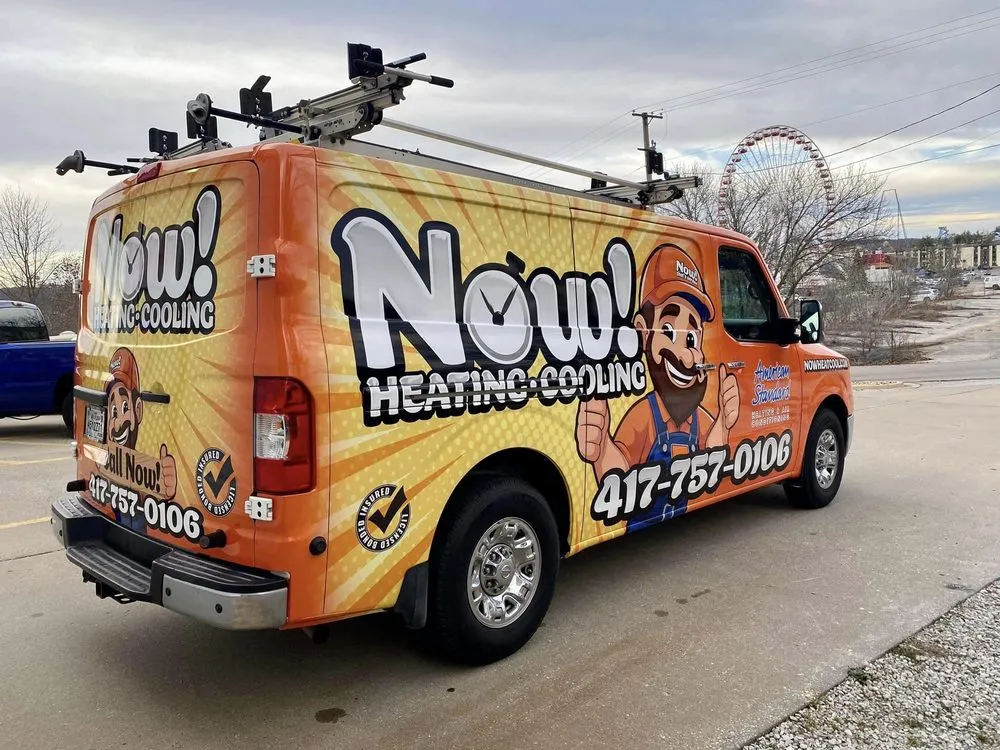 Slide of Now Heating and Cooling