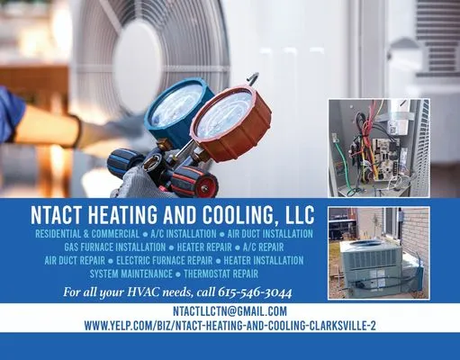 NTACT Heating and Cooling Logo