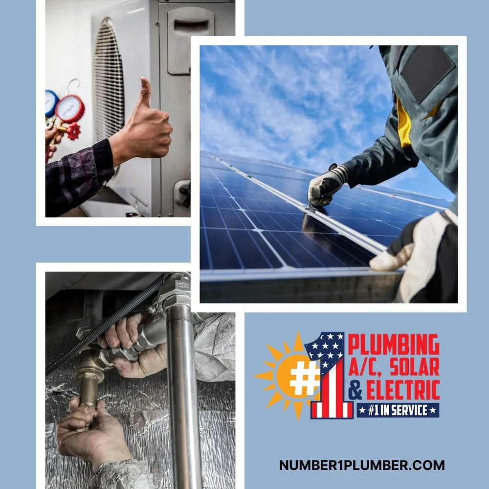 Slide of Number One Plumbing, AC, Solar & Electric