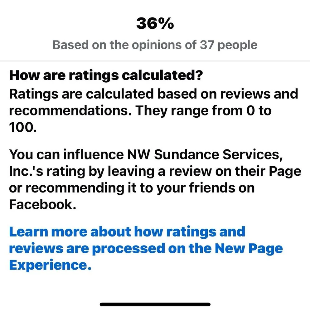 Slide of NW Sundance Services