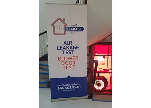 Slide of NY Air Leakage Test