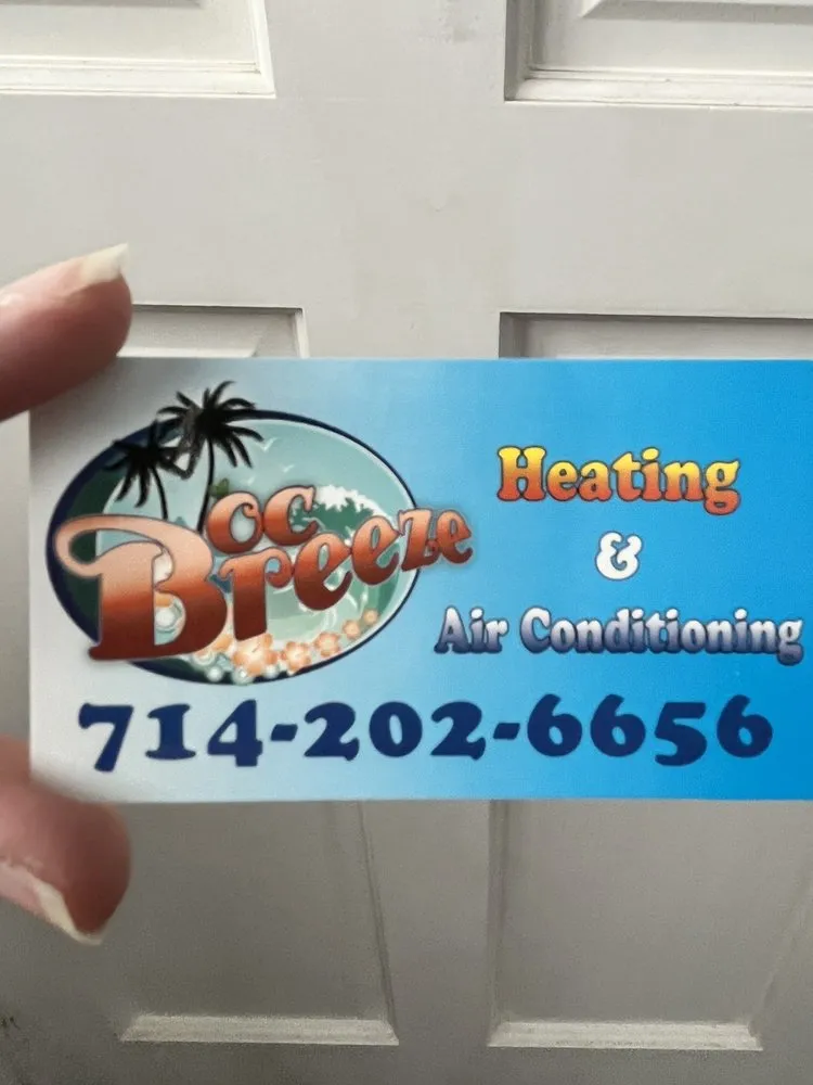 Slide of O C Breeze Heating & Air Conditioning